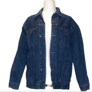 Vintage Flannel Lined Denim Jacket